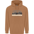The Eternal Supper Last Parody Atheist Skulls Mens 80% Cotton Hoodie Caramel Latte