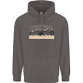 The Eternal Supper Last Parody Atheist Skulls Mens 80% Cotton Hoodie Charcoal