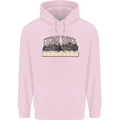 The Eternal Supper Last Parody Atheist Skulls Mens 80% Cotton Hoodie Light Pink