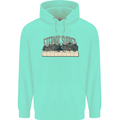 The Eternal Supper Last Parody Atheist Skulls Mens 80% Cotton Hoodie Peppermint