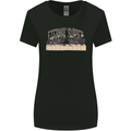 The Eternal Supper Last Parody Atheist Skulls Womens Wider Cut T-Shirt Black