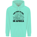 The Five Wild Animas to See in Africa Childrens Kids Hoodie Peppermint