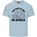 The Five Wild Animas to See in Africa Kids T-Shirt Childrens Light Blue