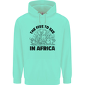 The Five Wild Animas to See in Africa Mens 80% Cotton Hoodie Peppermint