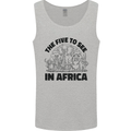 The Five Wild Animas to See in Africa Mens Vest Tank Top Sports Grey