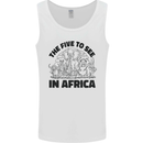The Five Wild Animas to See in Africa Mens Vest Tank Top White