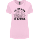 The Five Wild Animas to See in Africa Womens Wider Cut T-Shirt Light Pink
