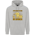 The Five to See in Africa Safari Animals Childrens Kids Hoodie Sports Grey