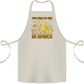 The Five to See in Africa Safari Animals Cotton Apron 100% Organic Natural
