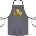 The Five to See in Africa Safari Animals Cotton Apron 100% Organic Steel
