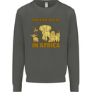 The Five to See in Africa Safari Animals Kids Sweatshirt Jumper Storm Grey