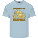The Five to See in Africa Safari Animals Kids T-Shirt Childrens Light Blue
