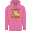 The Five to See in Africa Safari Animals Mens 80% Cotton Hoodie Azelea