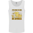 The Five to See in Africa Safari Animals Mens Vest Tank Top White