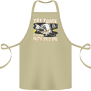 The Forge is Strong With This One Blacksmith Cotton Apron 100% Organic Khaki