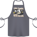 The Forge is Strong With This One Blacksmith Cotton Apron 100% Organic Steel