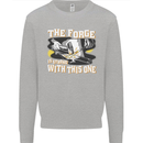 The Forge is Strong With This One Blacksmith Kids Sweatshirt Jumper Sports Grey