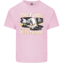 The Forge is Strong With This One Blacksmith Kids T-Shirt Childrens Light Pink