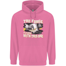The Forge is Strong With This One Blacksmith Mens 80% Cotton Hoodie Azelea