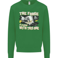 The Forge is Strong With This One Blacksmith Mens Sweatshirt Jumper Irish Green