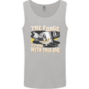 The Forge is Strong With This One Blacksmith Mens Vest Tank Top Sports Grey
