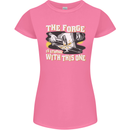 The Forge is Strong With This One Blacksmith Womens Petite Cut T-Shirt Azalea