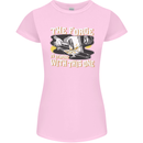 The Forge is Strong With This One Blacksmith Womens Petite Cut T-Shirt Light Pink