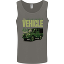The Go Anywhere Vehicle 4X4 Off Roading Mens Vest Tank Top Charcoal