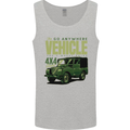 The Go Anywhere Vehicle 4X4 Off Roading Mens Vest Tank Top Sports Grey