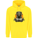 The Goat Skull Gothic Demon Satan Monster Childrens Kids Hoodie Yellow