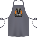 The Goat Skull Gothic Demon Satan Monster Cotton Apron 100% Organic Steel