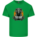 The Goat Skull Gothic Demon Satan Monster Kids T-Shirt Childrens Irish Green