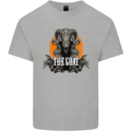 The Goat Skull Gothic Demon Satan Monster Kids T-Shirt Childrens Sports Grey