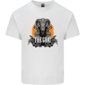 The Goat Skull Gothic Demon Satan Monster Kids T-Shirt Childrens White