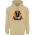 The Goat Skull Gothic Demon Satan Monster Mens 80% Cotton Hoodie Sand