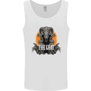 The Goat Skull Gothic Demon Satan Monster Mens Vest Tank Top White