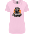The Goat Skull Gothic Demon Satan Monster Womens Wider Cut T-Shirt Light Pink