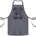 The Golden Age of Bicycles Cyclist Cycling Cotton Apron 100% Organic Steel