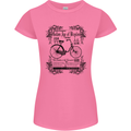 The Golden Age of Bicycles Cyclist Cycling Womens Petite Cut T-Shirt Azalea