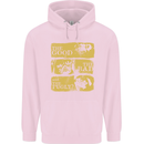 The Good the Bad the Pugly Funny Pug Childrens Kids Hoodie Light Pink