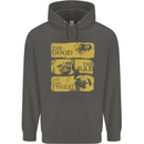 The Good the Bad the Pugly Funny Pug Childrens Kids Hoodie Storm Grey