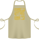 The Good the Bad the Pugly Funny Pug Cotton Apron 100% Organic Khaki