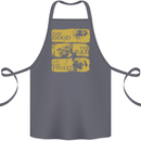 The Good the Bad the Pugly Funny Pug Cotton Apron 100% Organic Steel