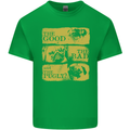 The Good the Bad the Pugly Funny Pug Kids T-Shirt Childrens Irish Green