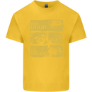 The Good the Bad the Pugly Funny Pug Kids T-Shirt Childrens Yellow