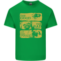 The Good the Bad the Pugly Funny Pug Mens Cotton T-Shirt Tee Top Irish Green