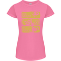 The Good the Bad the Pugly Funny Pug Womens Petite Cut T-Shirt Azalea