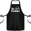 The Grandfather Grandad Grandparent's Day Cotton Apron 100% Organic Black