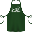 The Grandfather Grandad Grandparent's Day Cotton Apron 100% Organic Forest Green