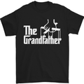 The Grandfather Grandad Grandparent's Day Mens T-Shirt Cotton Gildan Black